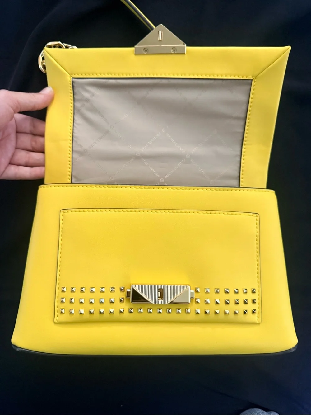 Michael Kors vibrant yellow